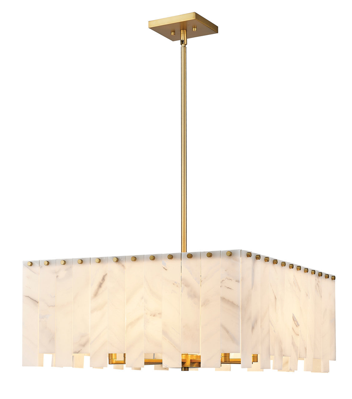 Z-Lite Viviana Pendant in Rubbed Brass 345P26-RB