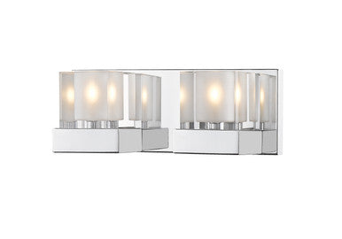 Z-Lite Fallon 2 Light Vanity in Chrome 467-2V-CH