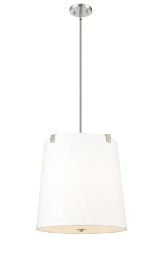 Z-Lite Weston 5 Light Pendant in Brushed Nickel 3501P18-BN