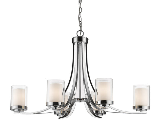 Z-Lite Willow Chandelier in Chrome 426-6-CH