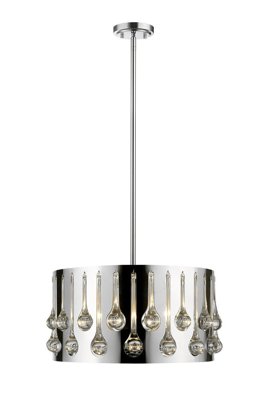 Z-Lite Oberon Pendant in Chrome  453-16CH