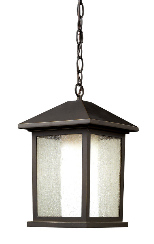 Z-Lite Mesa Outdoor Chain Mount Ceiling Fixture in Oil Rubbed Bronze 524CHM