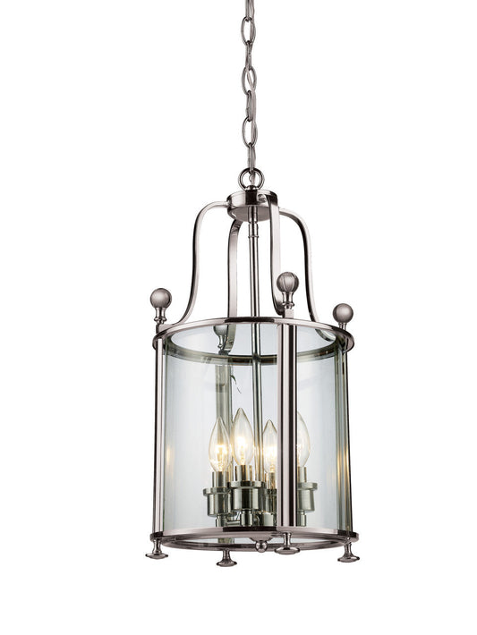 Z-Lite Wyndham Pendant in Brushed Nickel 191-4