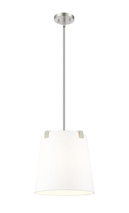 Z-LITE Weston 3 Light Pendant in Brushed Nickel 3501P13-BN