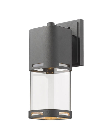 Z-Lite Lestat Outdoor Wall Sconce in Black 562M-BK-LED