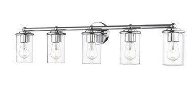 Z-Lite Thayer 5 Light Vanity in Chrome  742-5V-CH