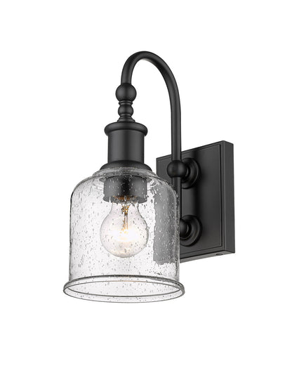 Z-Lite Bryant 1 Light Wall Sconce in Matte Black 734-1S-MB