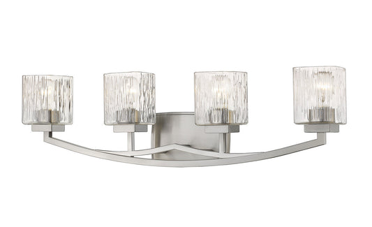 Z-Lite Zaid 4 Light Vanity in Brushed Nickel 1929-4V-BN