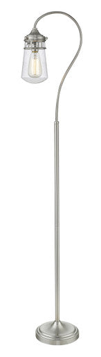 Z-Lite Celeste  1 Light Floor Lamp in Brushed Nickel FL120-BN