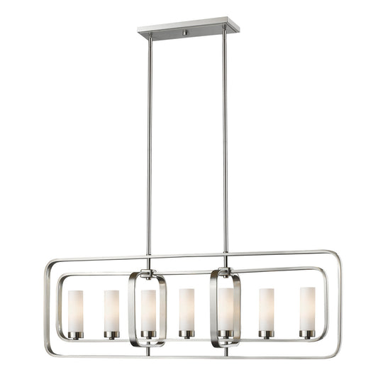 Z-Lite Aideen Chandelier in Brushed Nickel 6000-7L-BN