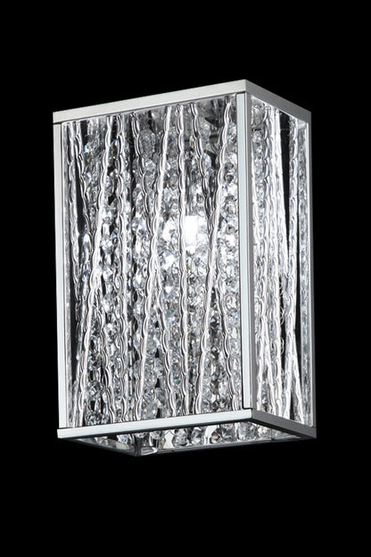 Z-Lite Terra 1 Light Wall Sconce in Chrome 872CH-1S