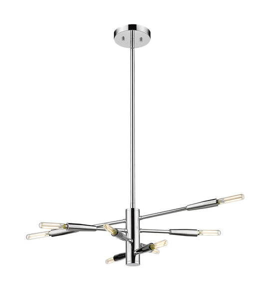 Z-Lite Ascension 8 Light Chandelier in Chrome 737-8CH