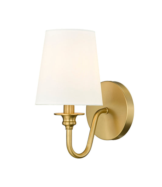 Z-LITE Gianna 1 Light Wall Sconce in Modern Gold 7509-1S-MGLD