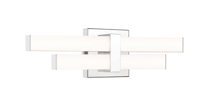 Z-LITE Zane 2 Light Vanity in Chrome  1008-18W-CH-LED