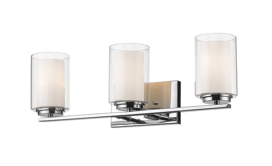 Z-Lite Willow 3 Light Vanity in Chrome 426-3V-CH