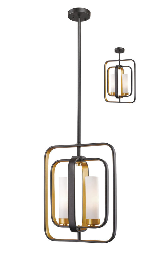 Z-Lite Aideen 2 Light Pendant in Bronze Gold 6000MP-BZGD