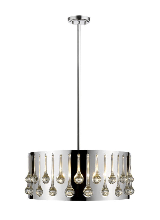 Z-Lite Oberon Pendant in Chrome  453-20CH