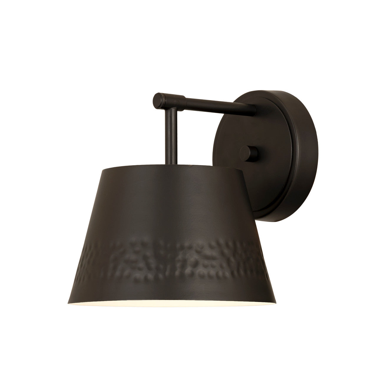 Z-Lite Maddox 1 Light Wall Sconce in Matte Black 6013-1S-MB