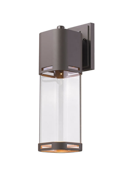 Z-Lite Lestat Outdoor Wall Sconce in Deep Bronze 562B-DBZ-LED