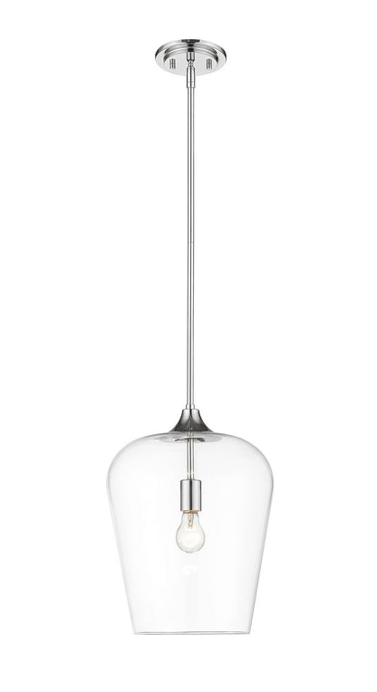 Z-Lite Joliet 1 Light Pendant in Chrome 473P12-CH