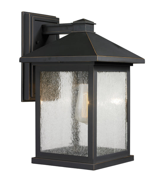 Z-Lite Portland 1 Light Outdoor Wall Light in Oil Rubbed Bronze 531B-ORB