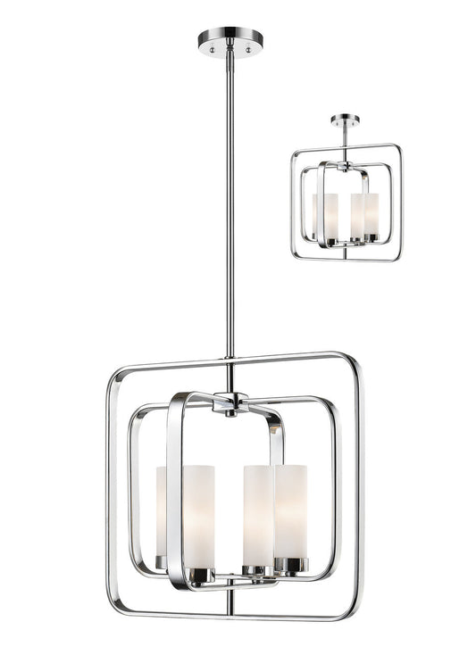 Z-Lite Aideen 4 Light Pendant in Chrome 6000SFC-CH