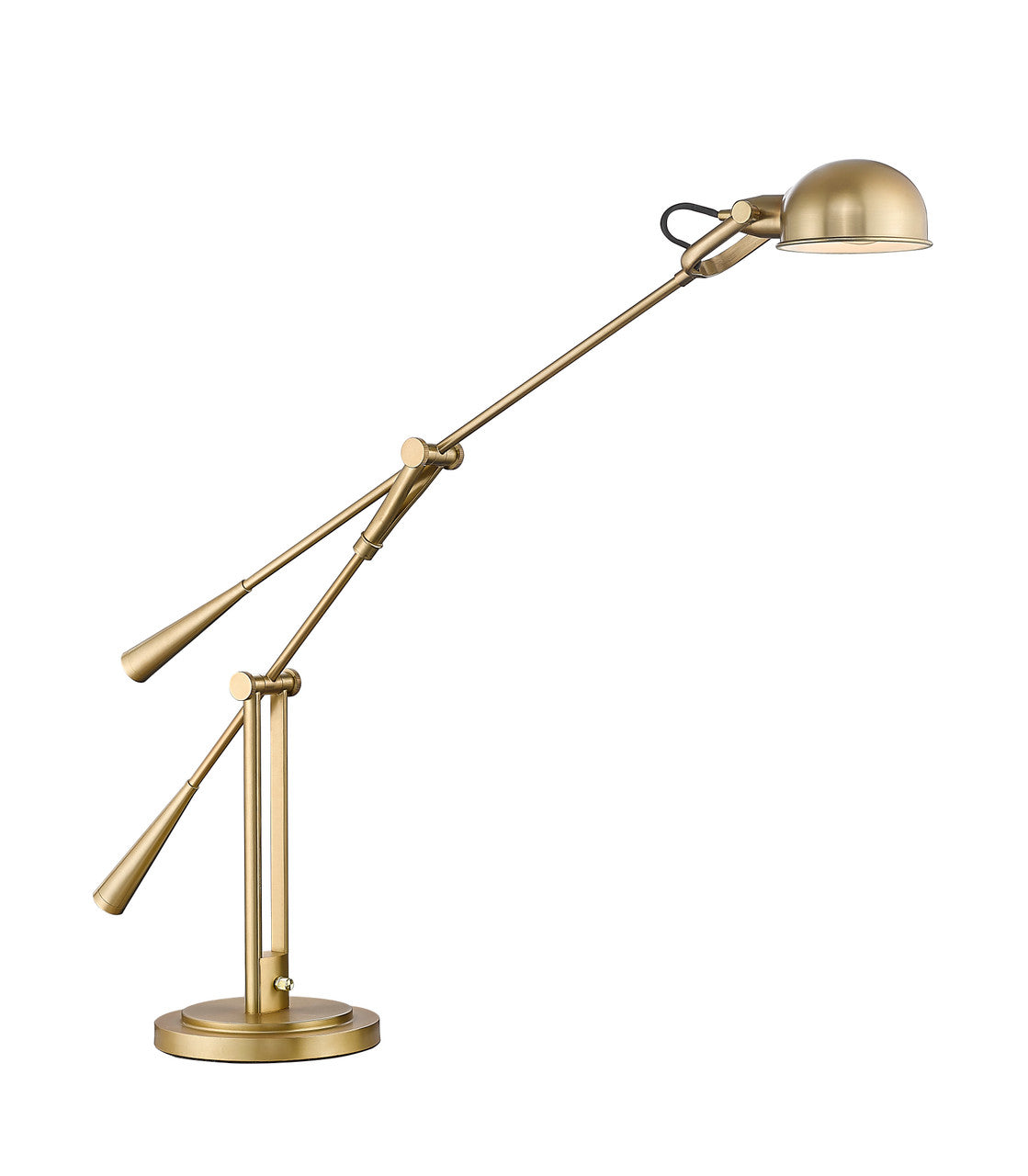 Z-LITE Grammercy Park 1 Light Table Lamp in Heritage Brass 741TL-HBR