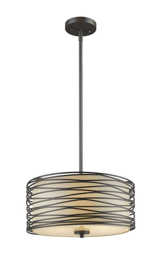 Z-Lite Zinnia Pendant in Bronze 2009-14BRZ