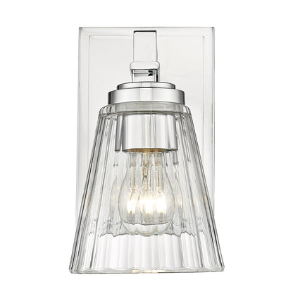 Z-Lite Lyna 1 Light Wall Sconce in Chrome  823-1S-CH