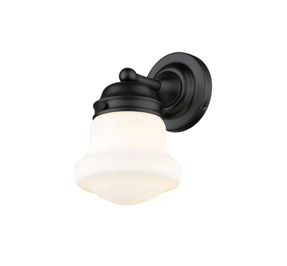 Z-Lite Vaughn 1 Light Wall Sconce in Matte Black 735-1S-MB