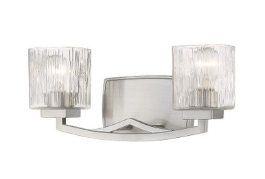 Z-Lite Zaid 2 Light Vanity in Brushed Nickel 1929-2V-BN