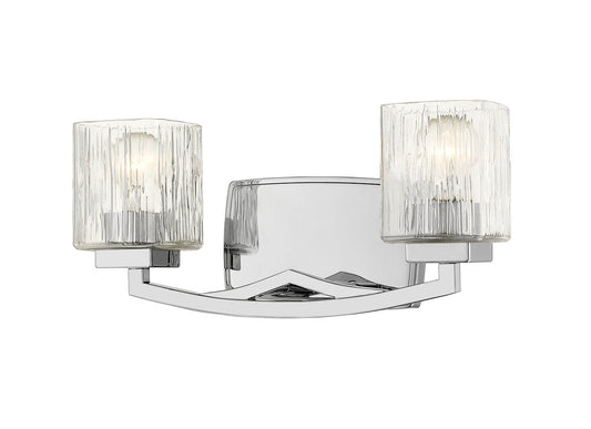 Z-Lite Zaid 2 Light Vanity in Chrome 1929-2V-CH