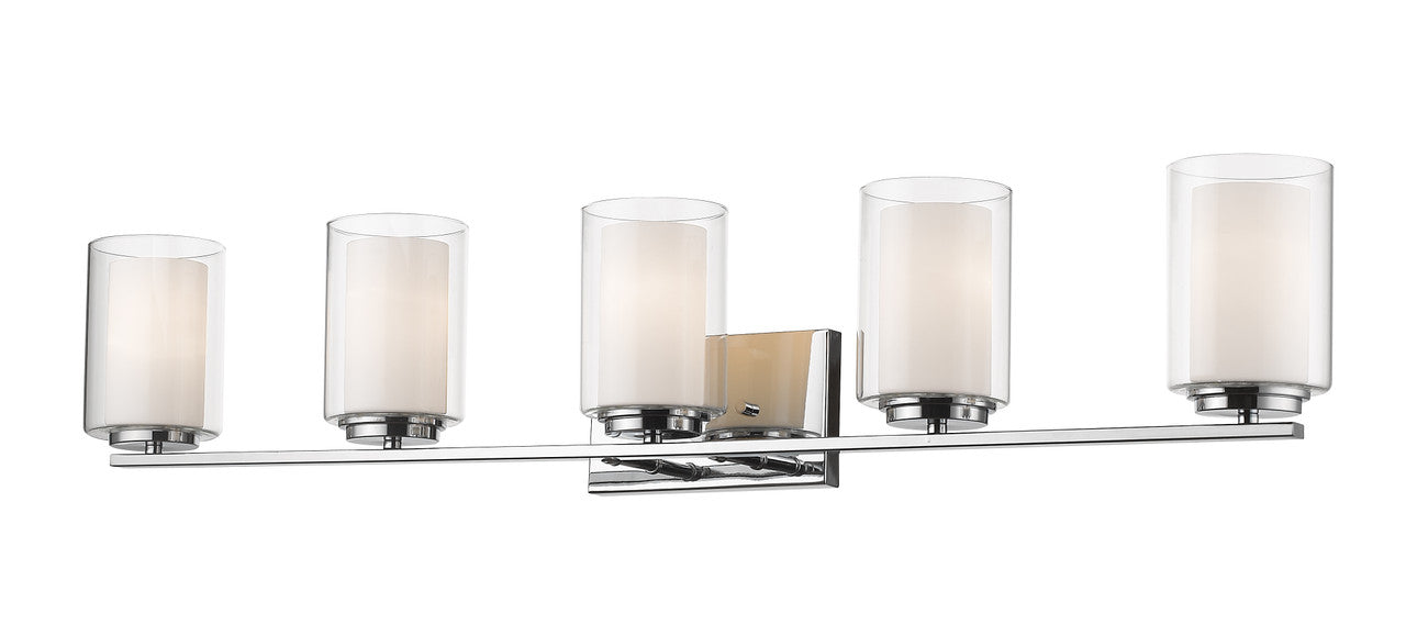 Z-Lite Willow 5 Light Vanity in Chrome 426-5V-CH