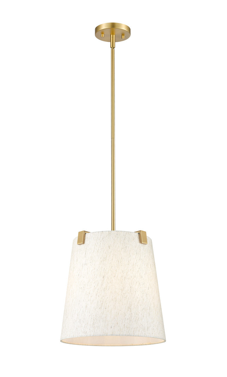 Z-LITE Weston 3 Light Pendant in Modern Gold 3502P13-MGLD