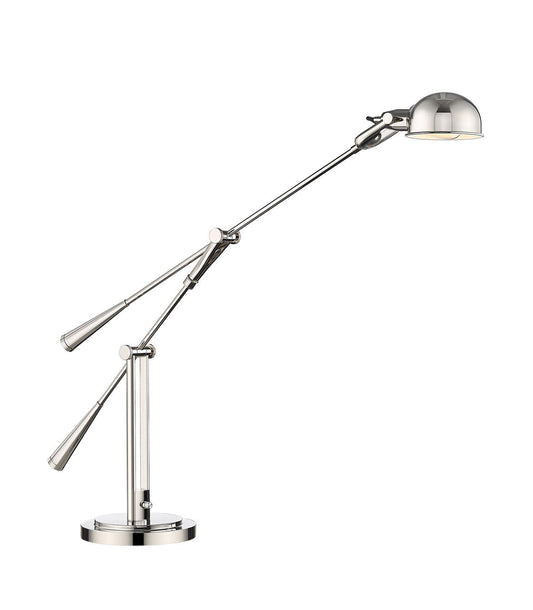 Z-LITE Grammercy Park 1 Light Table Lamp in Polished Nickel 741TL-PN