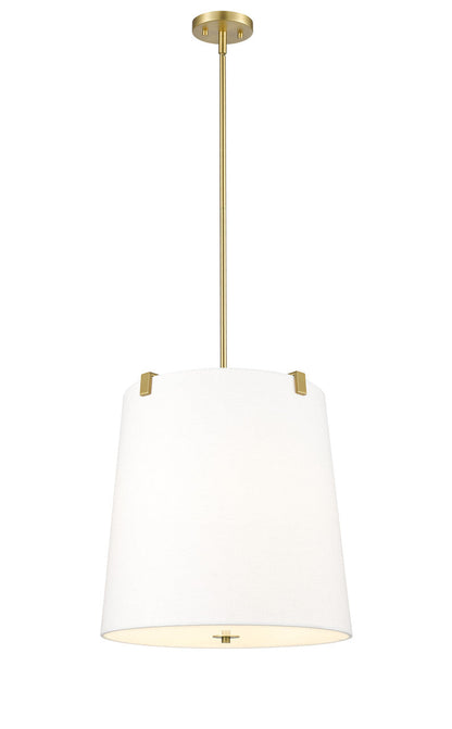 Z-LITE Weston 5 Light Pendant in Modern Gold 3501P18-MGLD