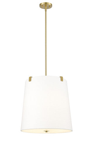 Z-Lite Weston 5 Light Pendant in Modern Gold 3501P18-MGLD