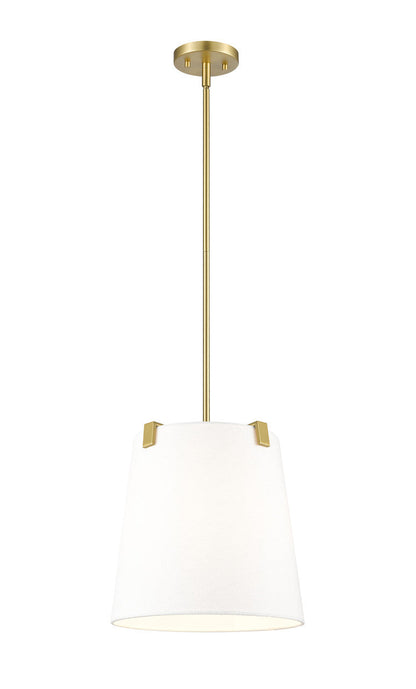 Z-LITE Weston 3 Light Pendant in Modern Gold 3501P13-MGLD