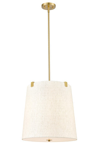 Z-Lite Weston 5 Light Pendant in Modern Gold 3502P18-MGLD