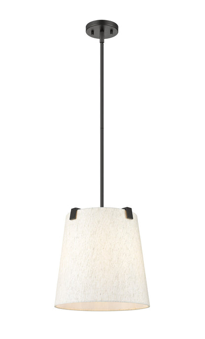 Z-LITE Weston 3 Light Pendant in Matte Black 3502P13-MB