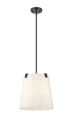 Z-Lite Weston 3 Light Pendant in Matte Black 3502P13-MB