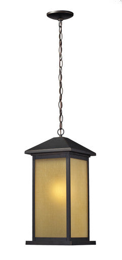 Z-Lite Vienna Outdoor Chain Light in Oil Rubbed Bronze 548CHB-ORB