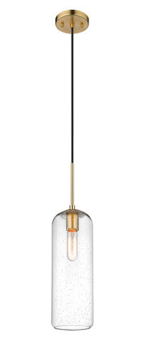 Z-Lite Monty 1 Light Pendant in Heritage Brass 738P22-HBR