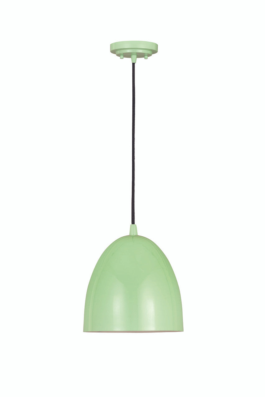 Z-Lite Z-Studio 1 Light Pendant in Mint 6012P9-MIN