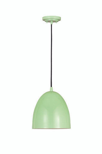 Z-Lite Z-Studio 1 Light Pendant in Mint 6012P9-MIN