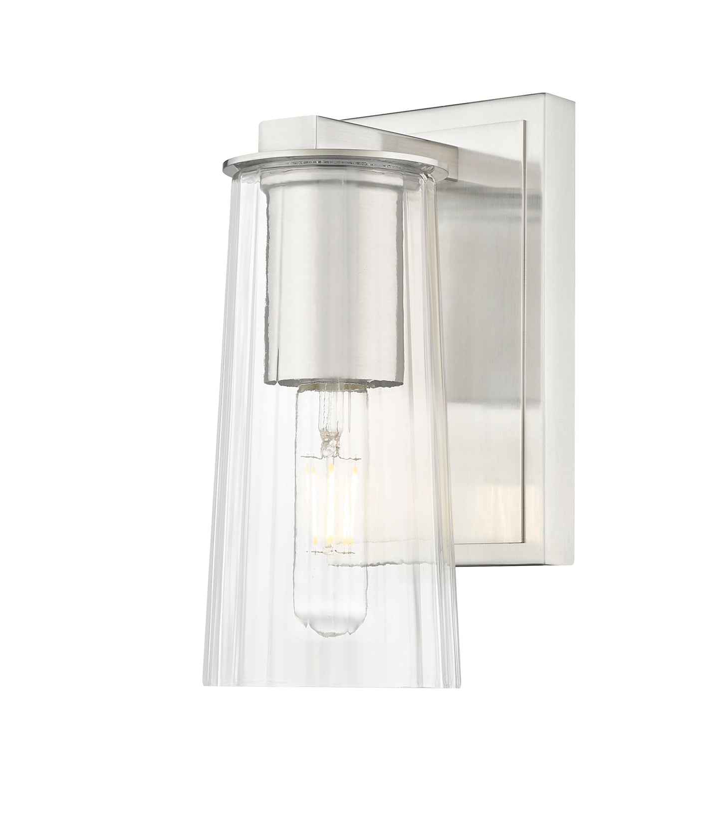 Titus 1 Light Wall Sconce in Brushed Nickel 826-1S-BN