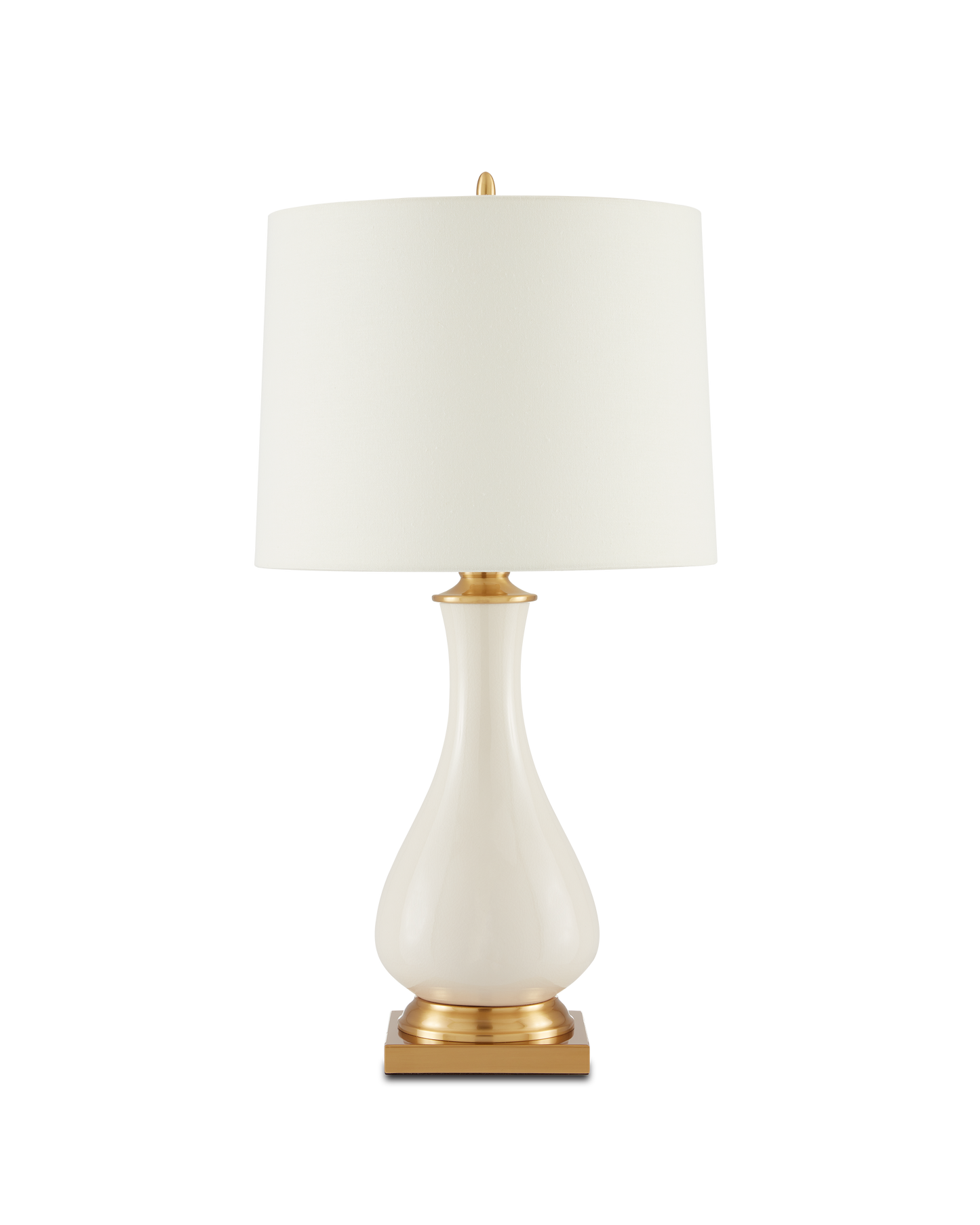 Currey & Co. Lynton Cream Table Lamp 6425