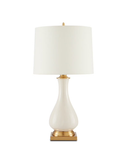 Currey & Co. Lynton Cream Table Lamp 6425