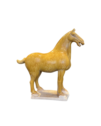 Currey & Co. Tang Dynasty Medium Persimmon Horse 1200-0780