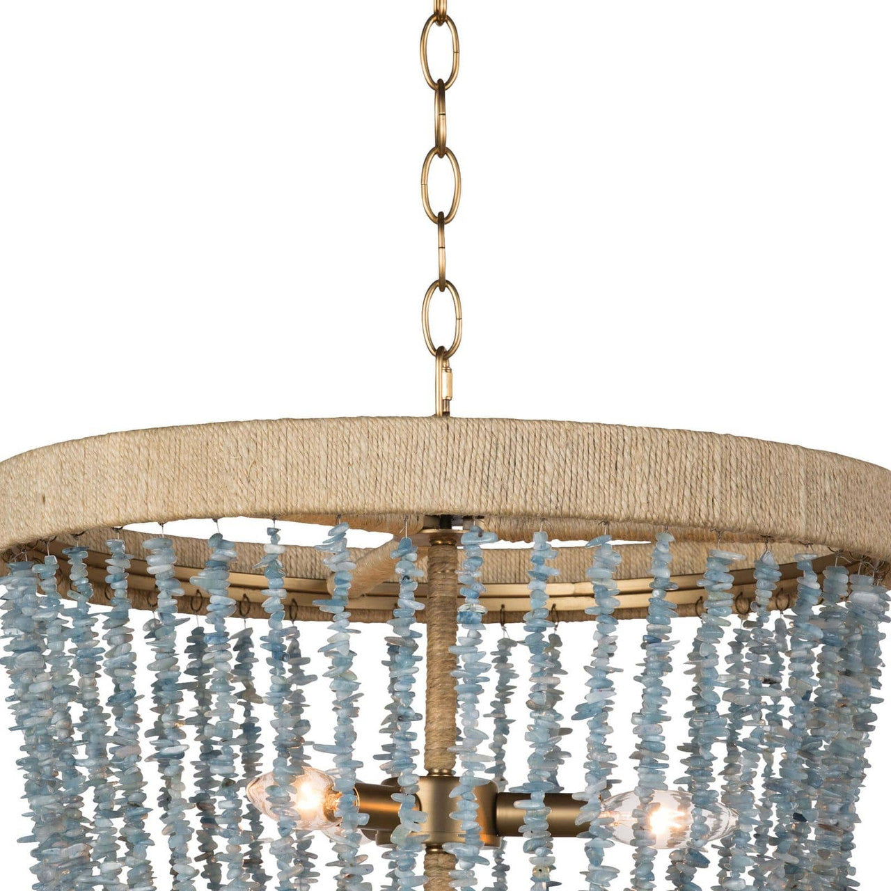 Regina Andrew Milos Chandelier in Aqua 16-1222AQ